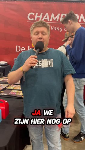 Op @tcgparadisenl moesten wij natuurlijk meteen even langs gaan bij de toppers van @championcards.nl om een pokemon mystery b...
