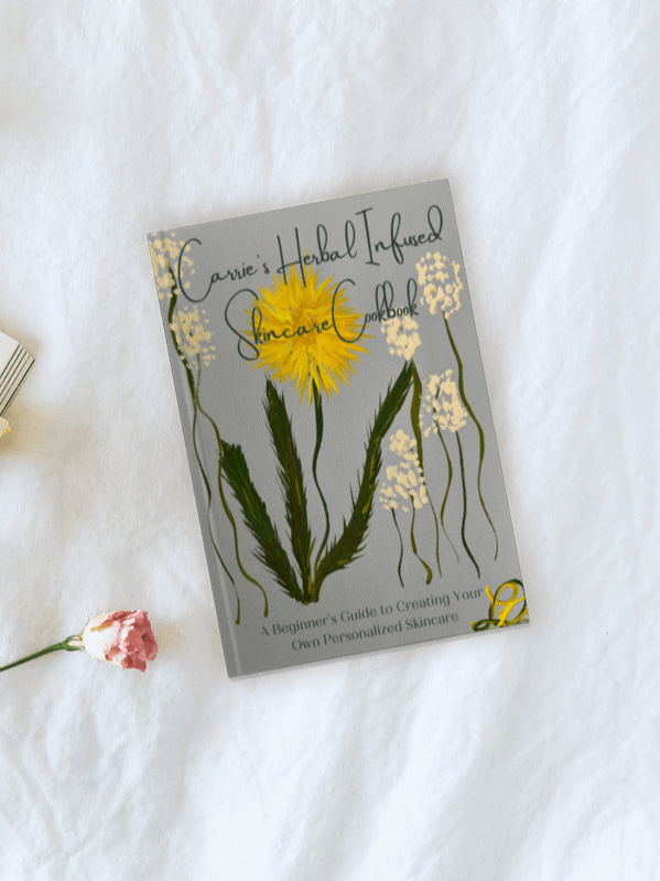 signed copy of Carrie's Skincare Cookbook: A Beginners Guide to Creating Your Own Personalized Skincare product image (4)
