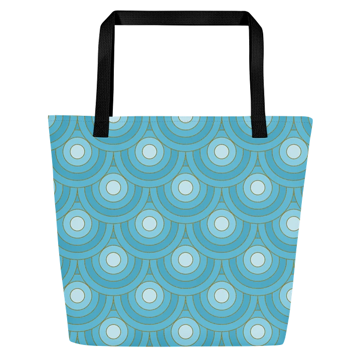 Beautiful Retro Bullseye Pattern All Over Print Tote product image (2)