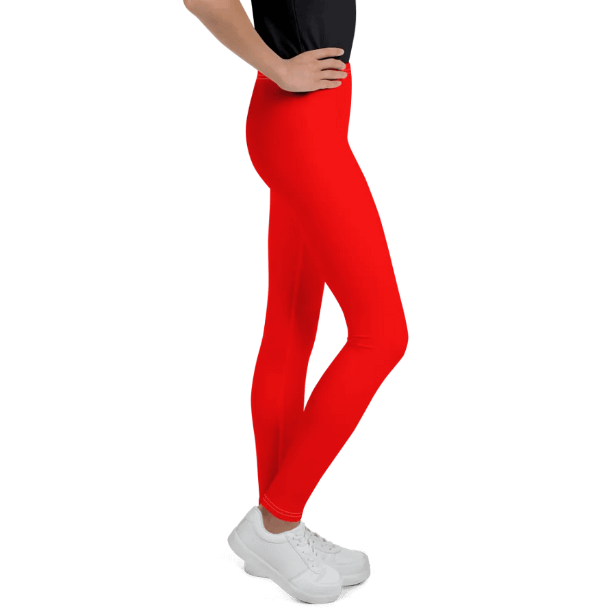Youth Red Leggings product image (4)