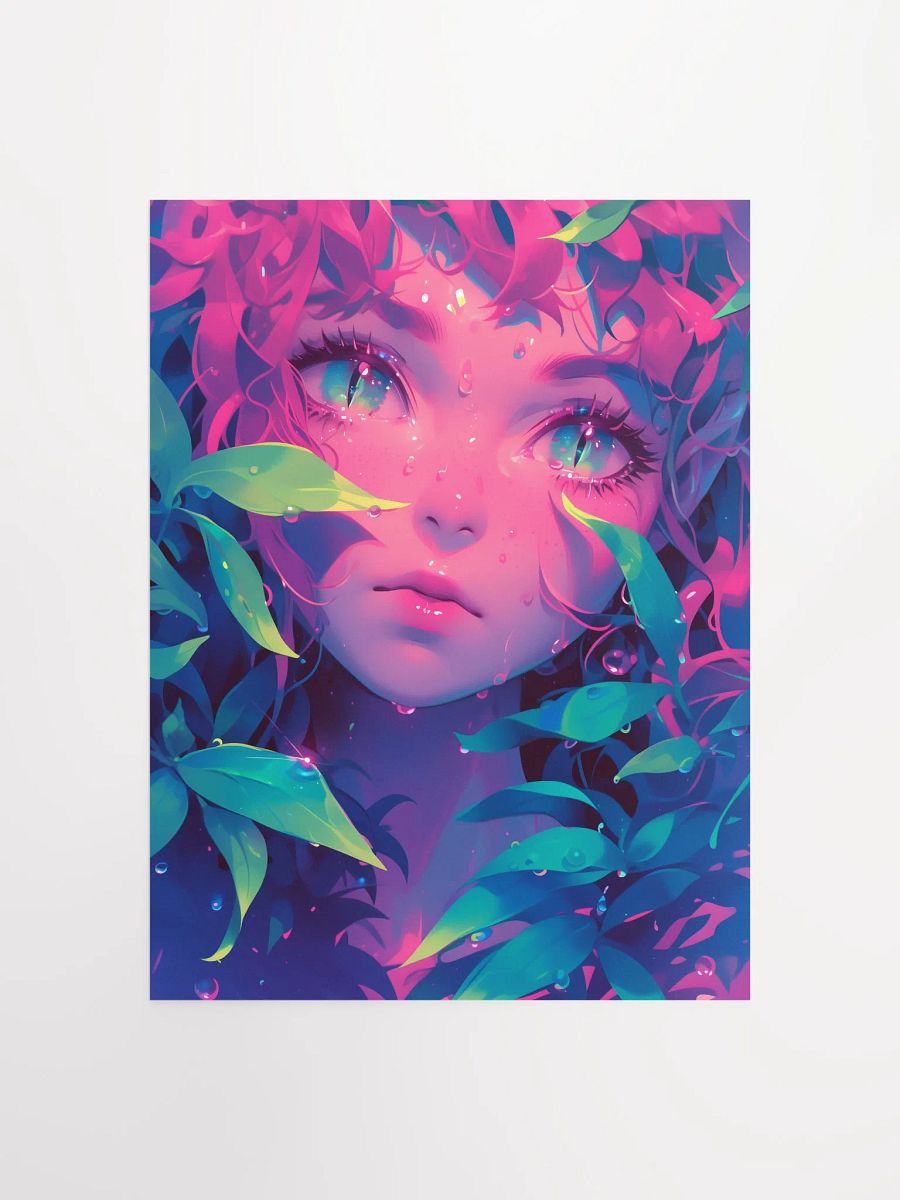 Whimsical Woman of the Woods Matte Poster product image (1)