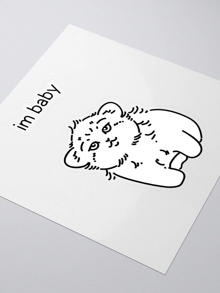 I'm Baby Manul - Sticker product image (9)