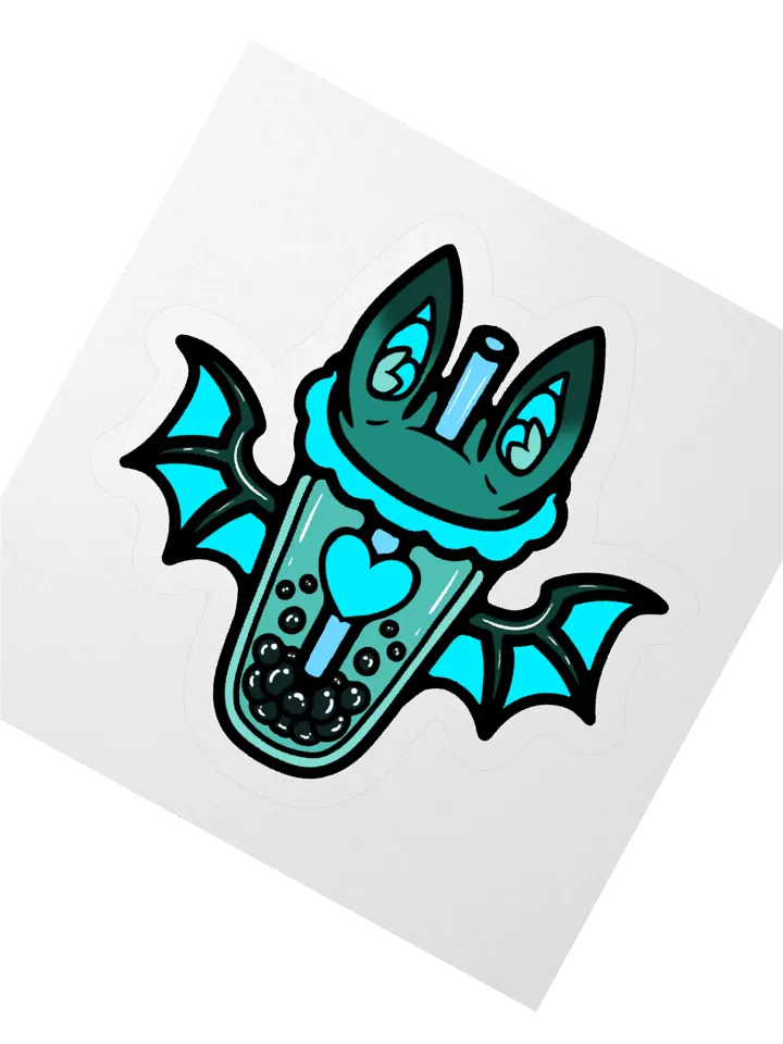 MatchaEXE Blue Bobat Sticker product image (5)