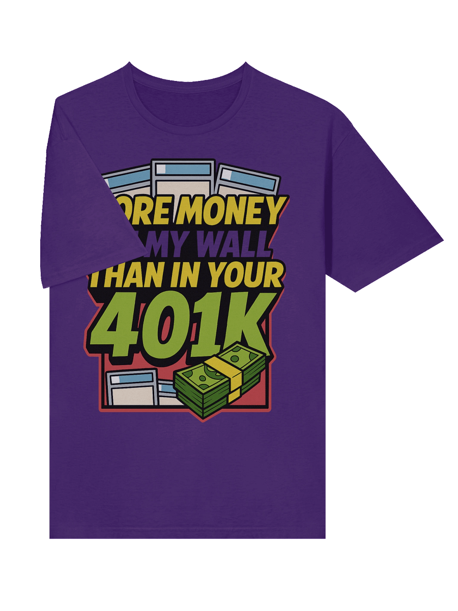 More Money on My Wall Than in Your 401k – Comic Collector Slab Wall Flex Tee product image (50)