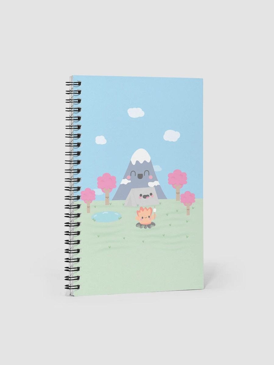 Cute Kawaii Camping Scene Notebook product image (2)