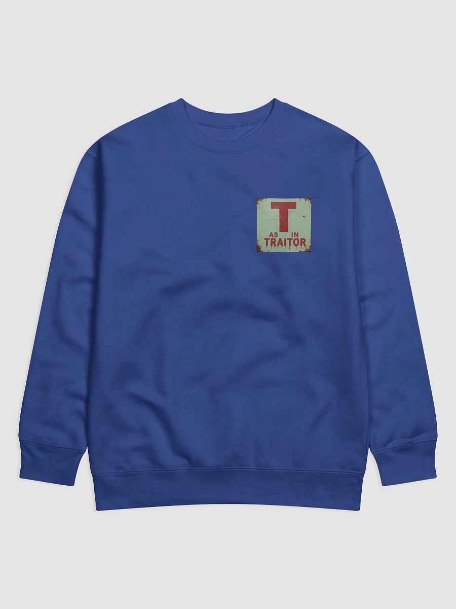 T as in traitor sweatshirt product image (29)