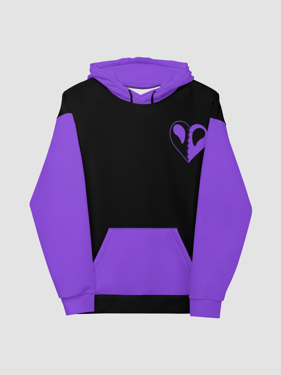 Valentines Day Variant Broken Heart Hoody product image (3)
