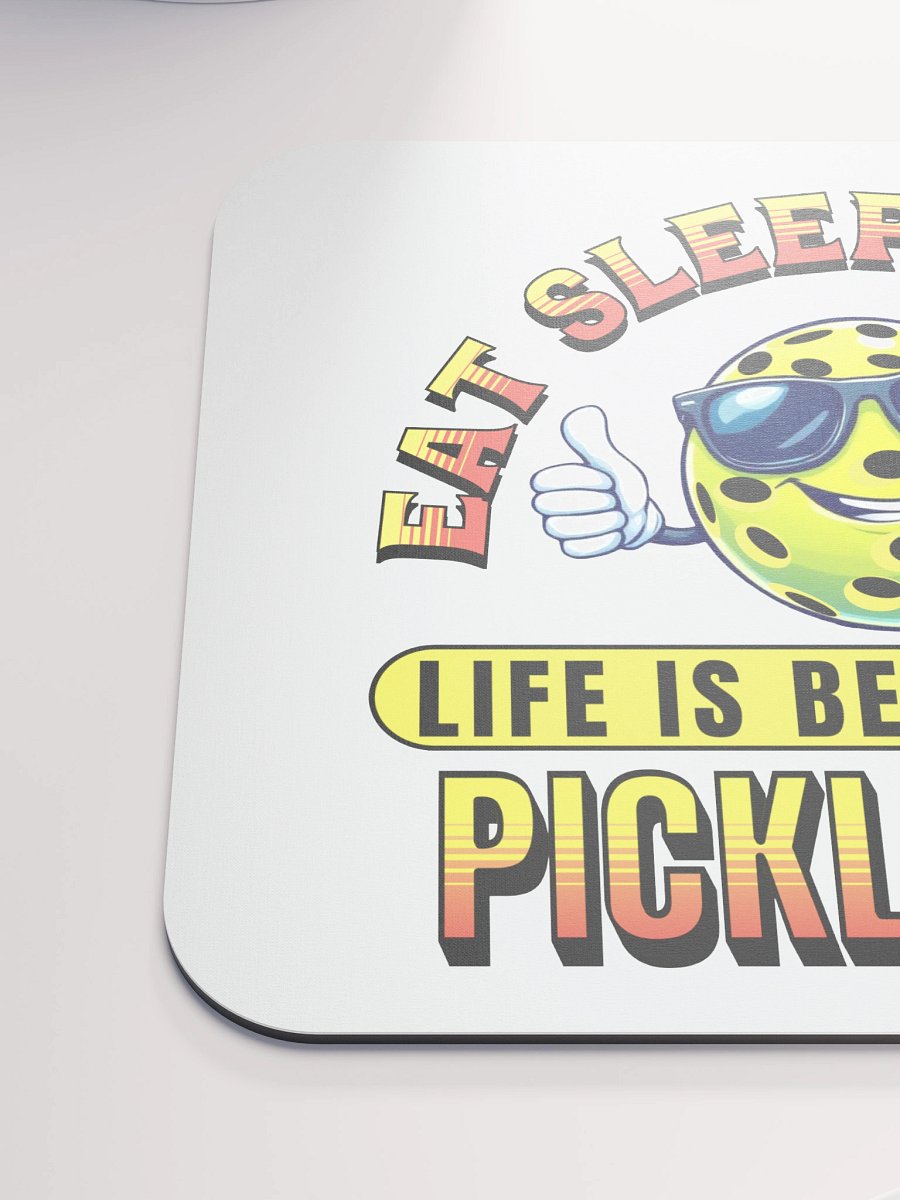 Eat Sleep Repeat Pickleball Thumbs Up Vibes Mouse Pad product image (6)