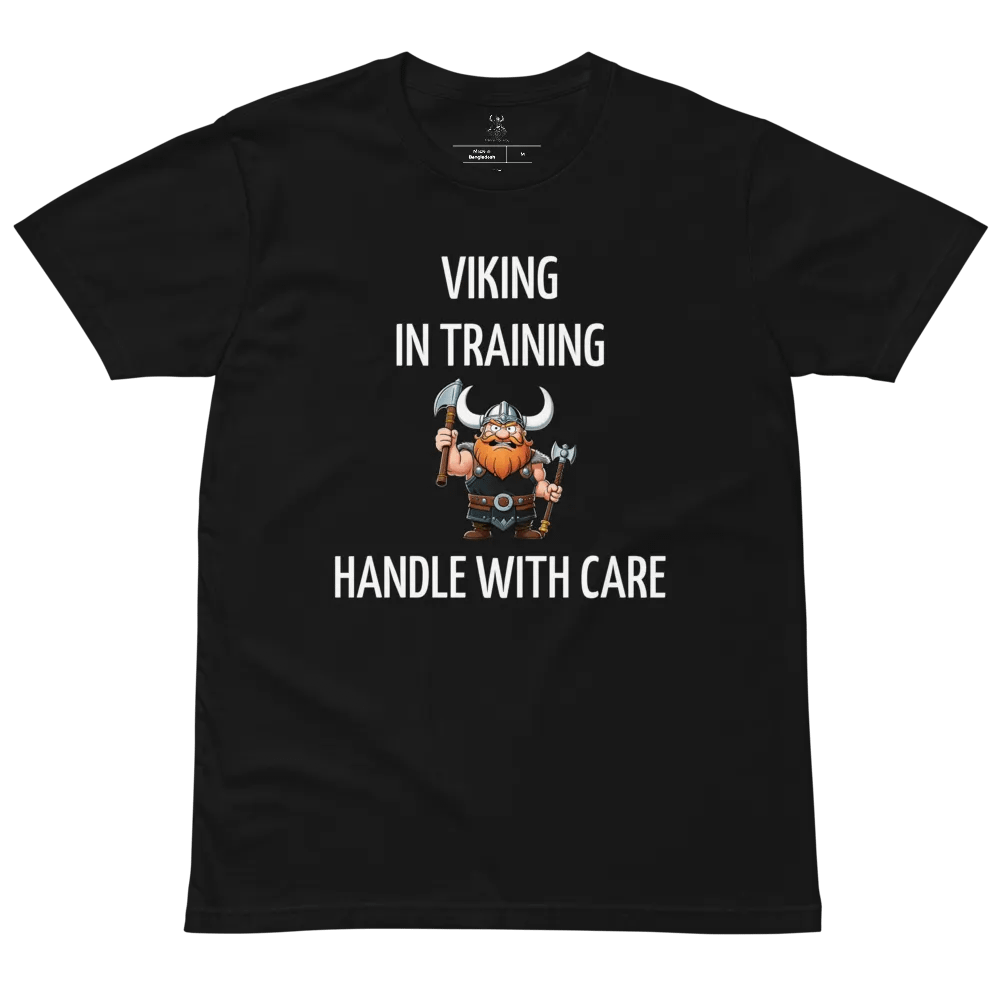 Slogan T-Shirt - Viking In Training product image (2)