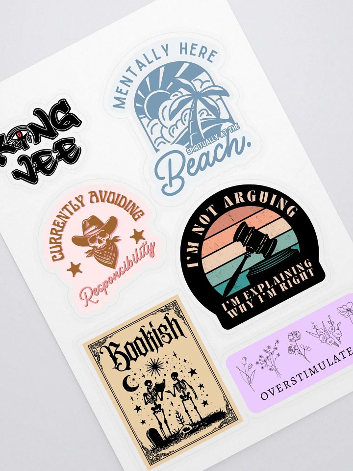 Relatable Sticker Sheet 4 product image (1)