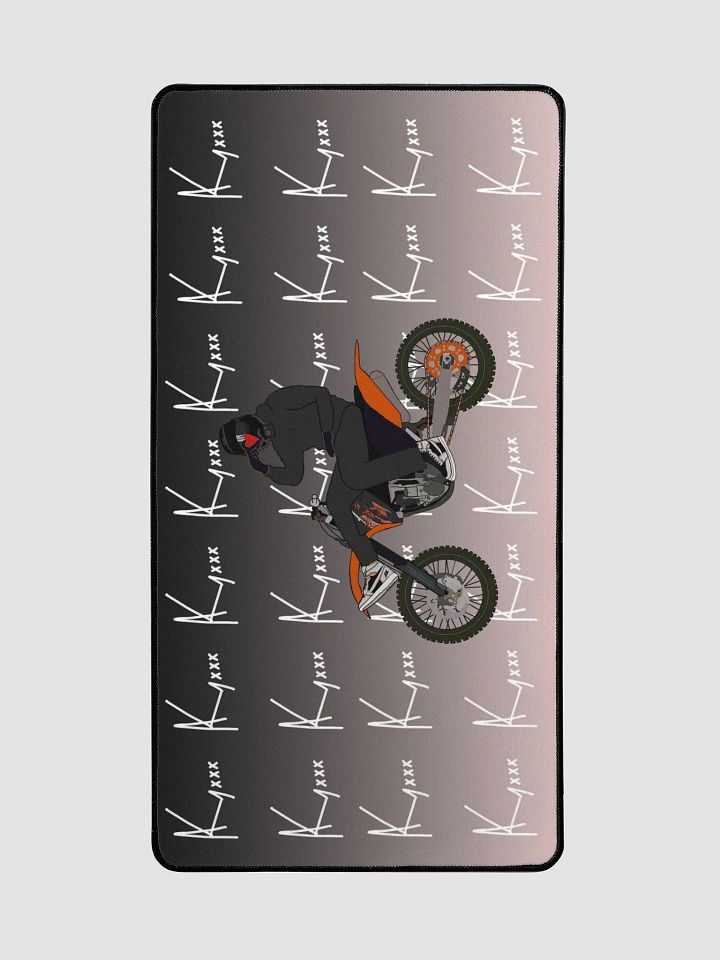Signature backdrop w/ Heart-hand on Bike Front and Center L product image (2)