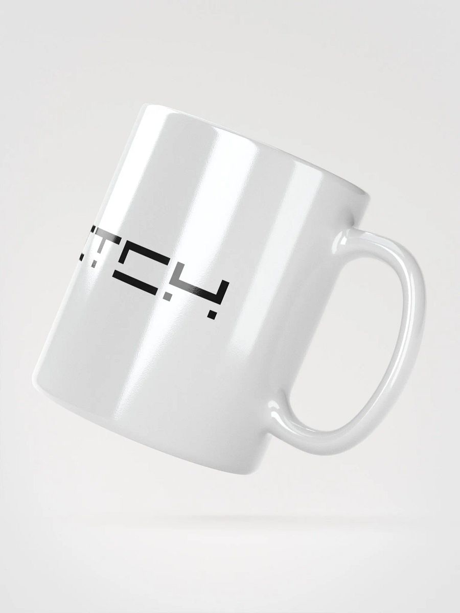 Pix Stitch White Glossy Mug product image (3)