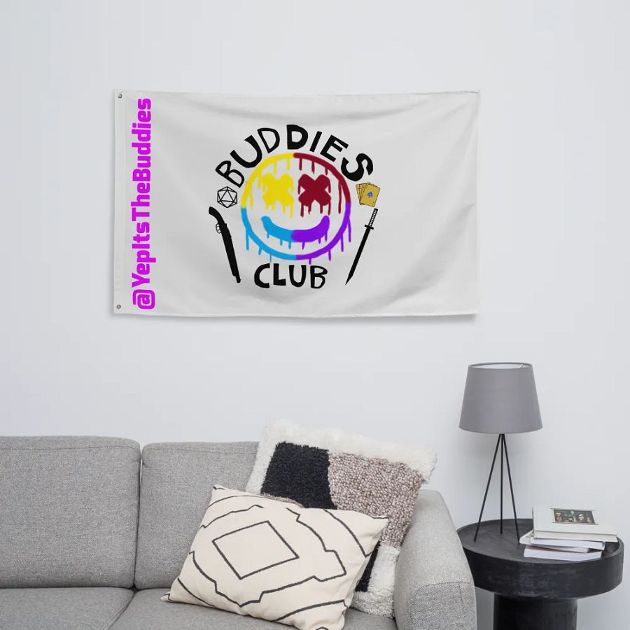 Buddies Club Flag (Light Mode) product image (8)
