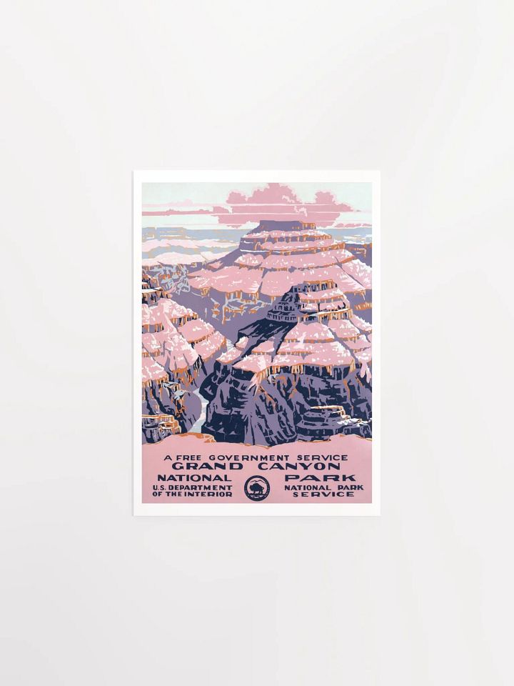 Vintage Grand Canyon National Park Poster Print product image (4)