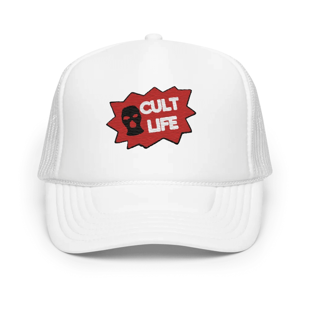 CULT LIFE HAT WHITE product image (1)