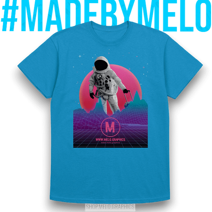 Digital Nomad - Premium T-Shirt | #MadeByMELO product image (1)