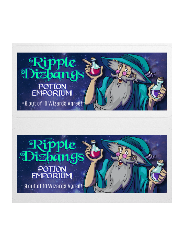 Ripple Dizbang's Potion Emporium sticker product image (1)