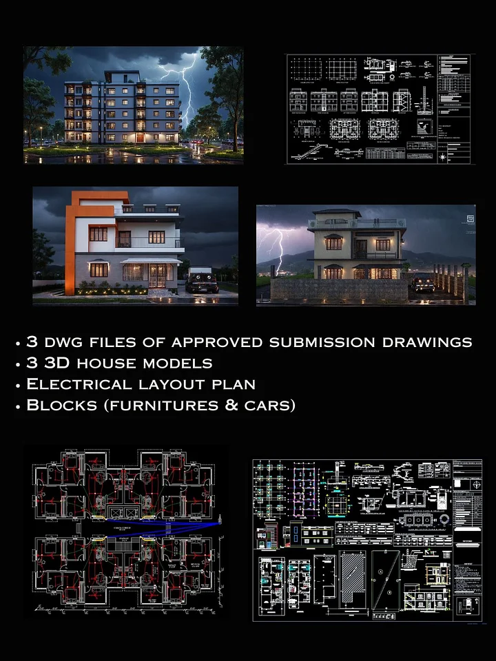 Submission Sheet DWG Files product image (1)