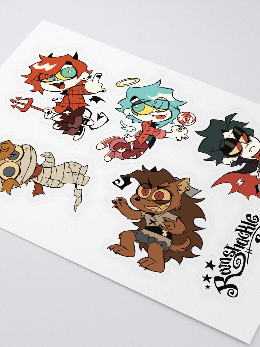 Ramshackle Halloween Sticker Sheet [SEASONAL] product image (2)