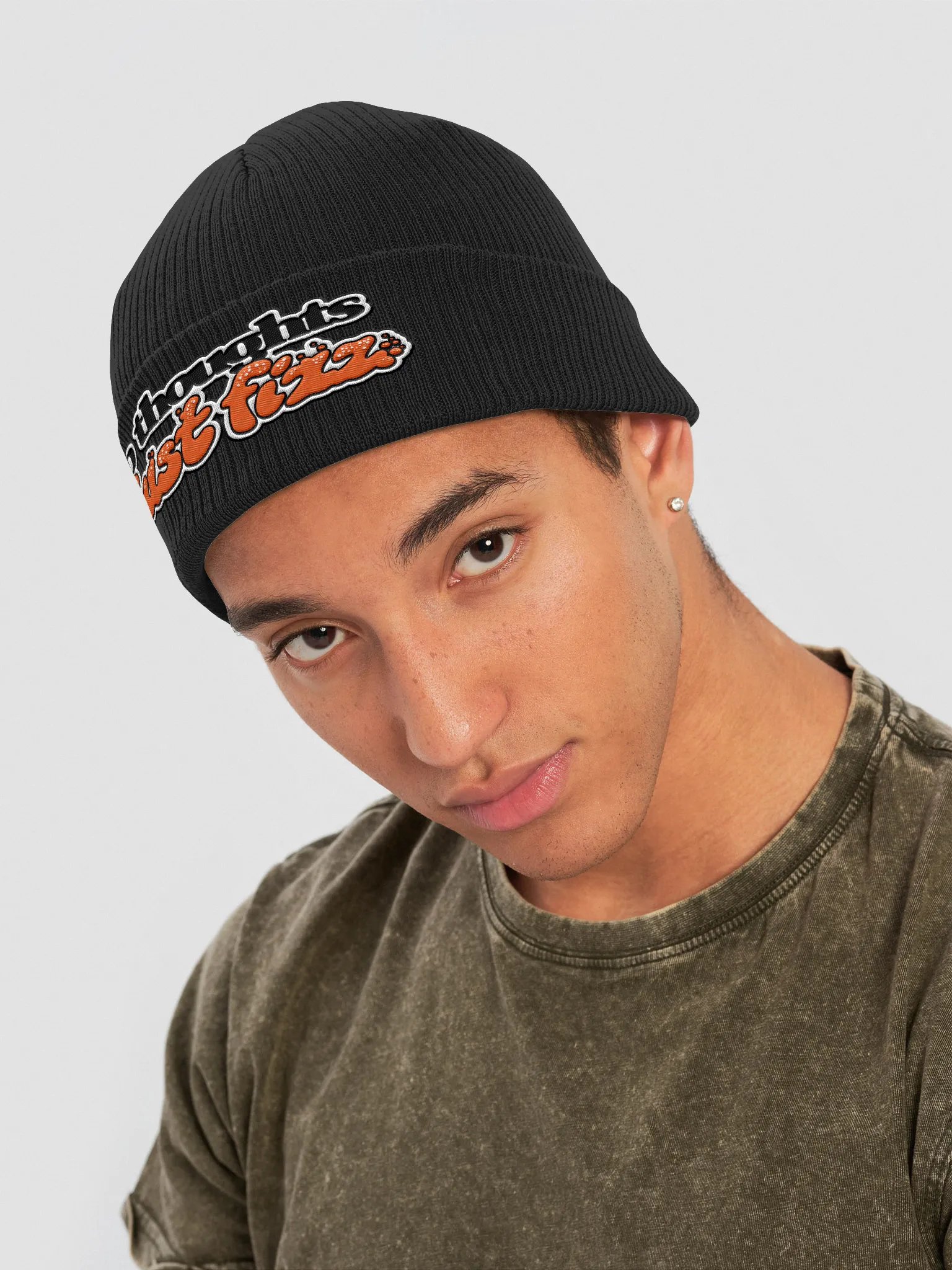 Fizz Frenzy Embroidered Beanie product image (3)
