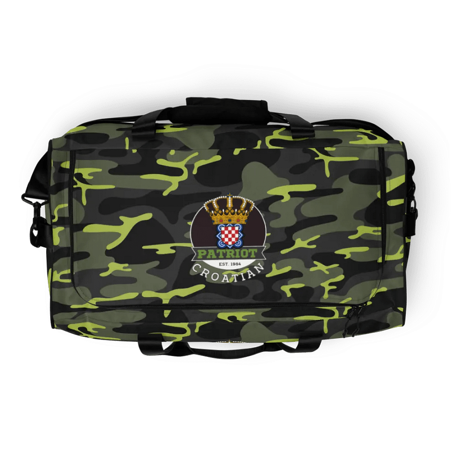 Croatian Patriot All-Over Print Duffle Bag product image (8)
