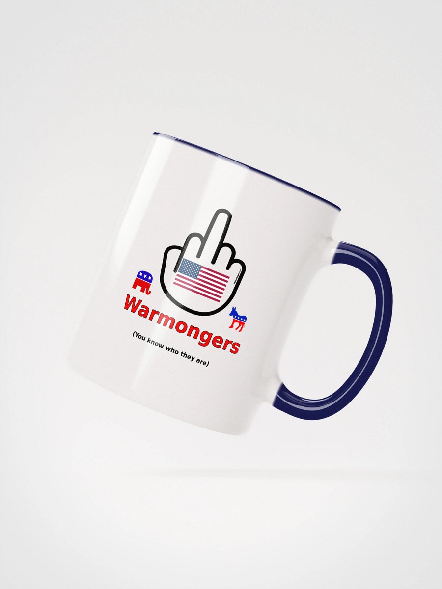 Two-tone Ceramic Mug-MisterFinger-War-B product image (24)
