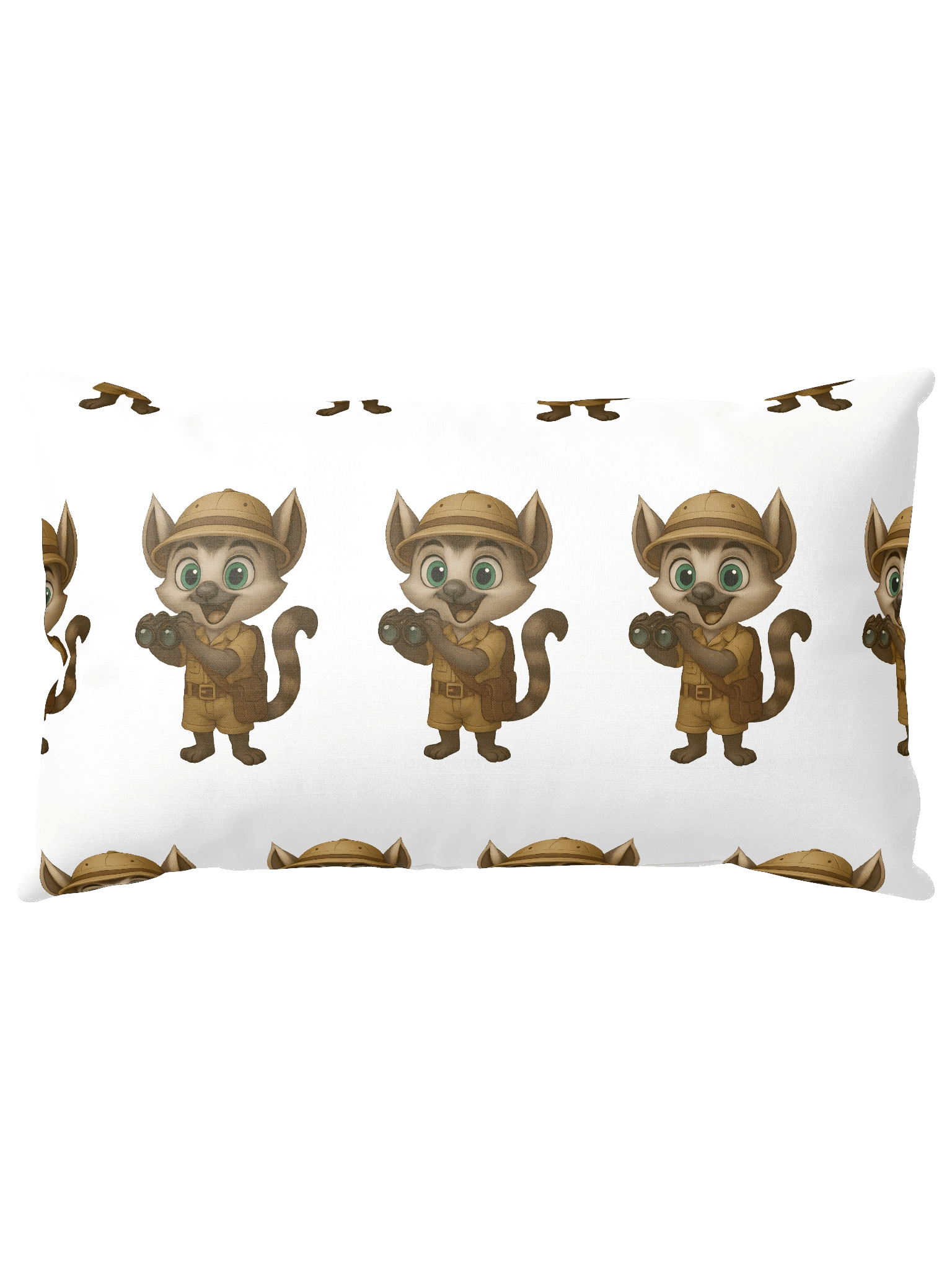 jungle lemur pillow product image (13)