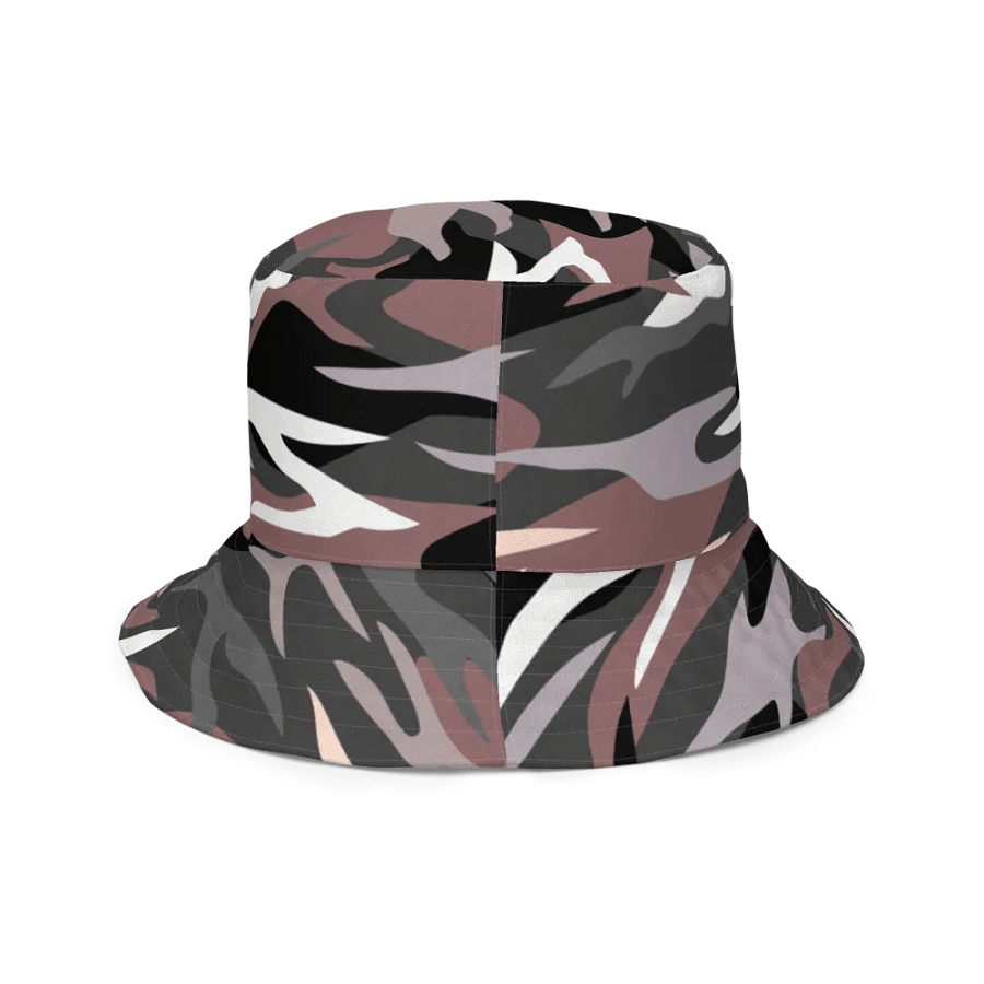Camouflage Waves Reversible Bucket Hat product image (6)