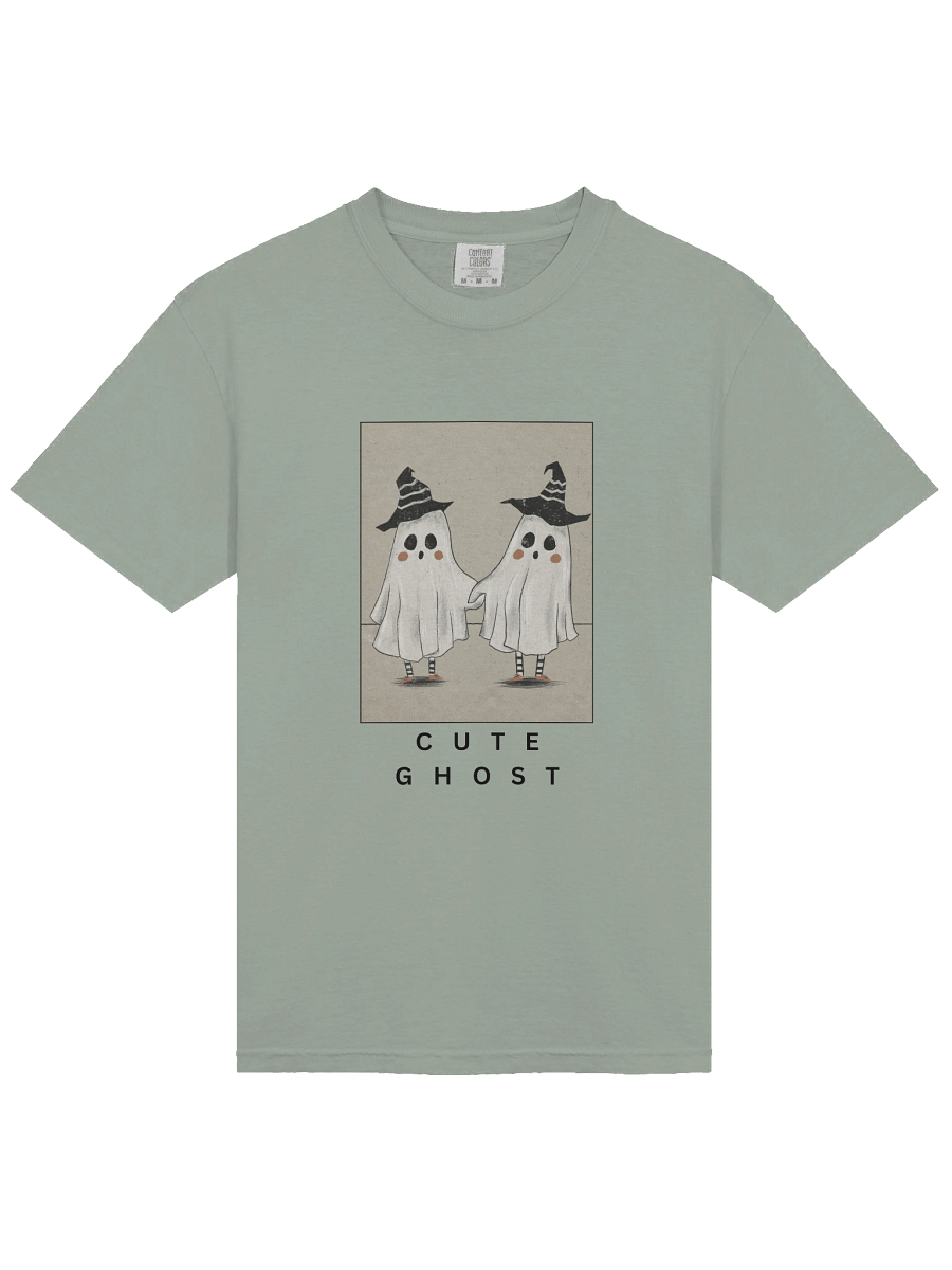 Ghostly Duo Witch Hat T-Shirt product image (3)