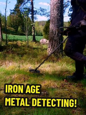 We found something older than the Finnish Viking Age with my metal detector! #suomitiktok #metaldetecting 