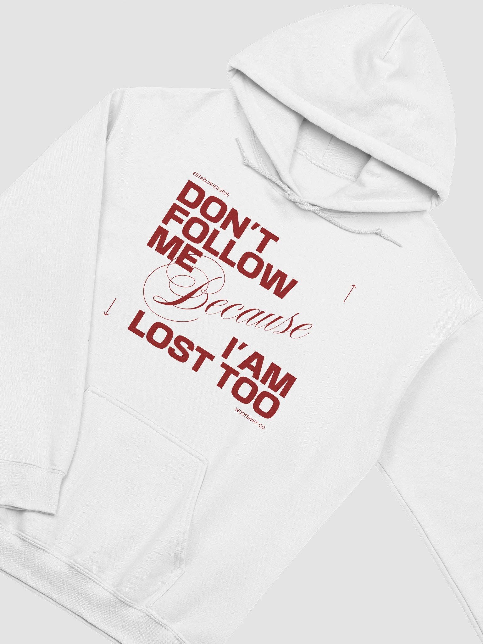 Don´t follow me | Gildan Classic Unisex Hoodie product image (4)
