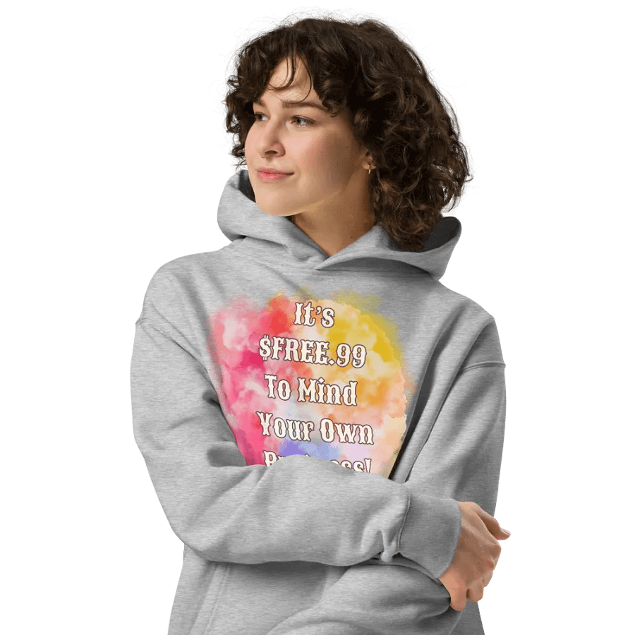 $FREE.99 Unisex Oversized Hoodie product image (34)