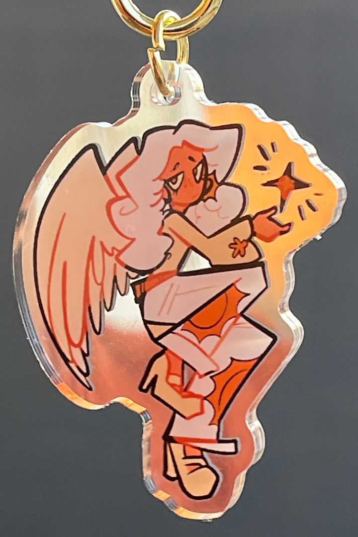 Sacredhyacinth Double-sided Acrylic Keychain product image (1)