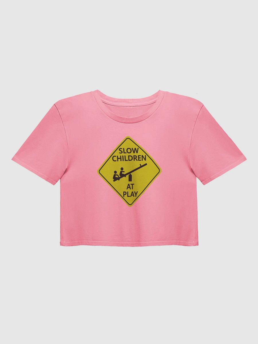 SLOW | Women's | Premium Crop Top product image (3)
