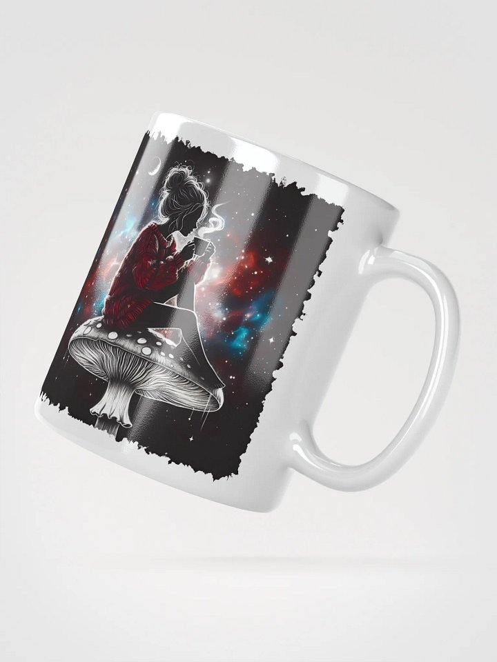 Chillin' in the Void White Glossy Coffee Mug product image (2)
