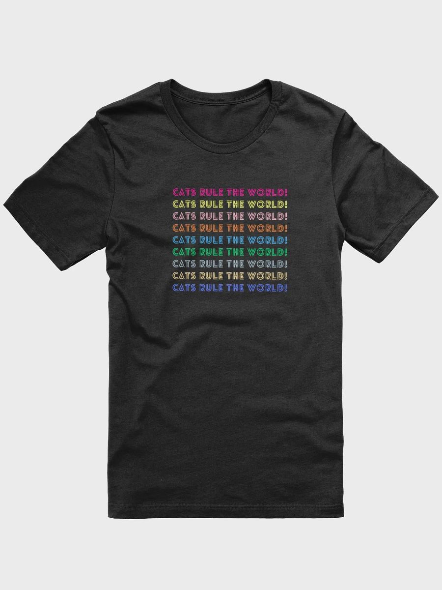 Rainbow Cat Power T-Shirt product image (1)
