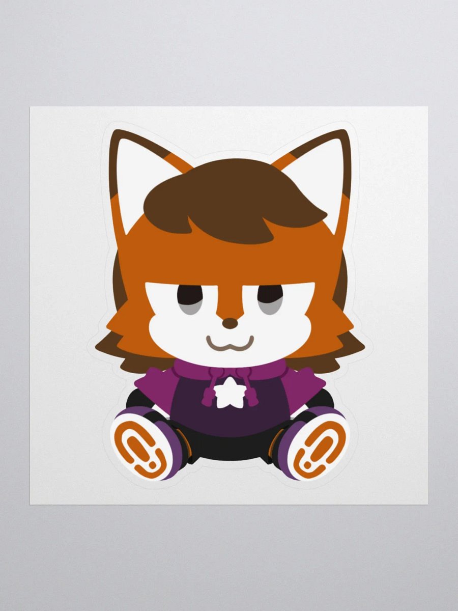 Cinder Plush Sticker product image (1)