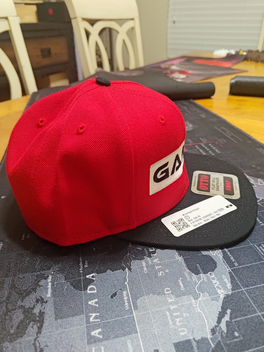 Gamer fully embroidered snapback product image (3)
