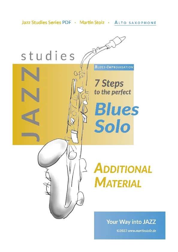 7 Steps to the perfect Blues-Solo - Alto Saxophone product image (1)