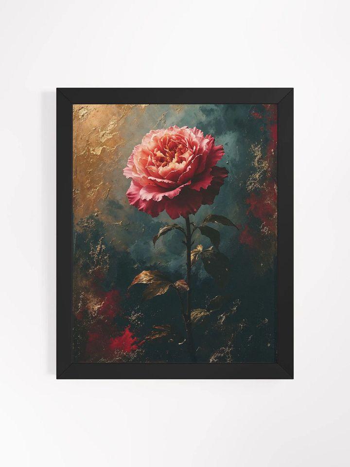 Painted Rose Framed Print product image (6)