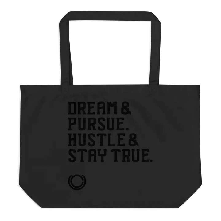 Stealth - Black The Motto Tote Bag product image (2)
