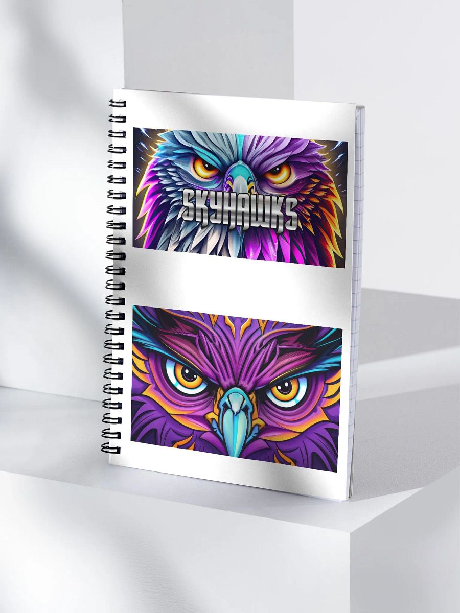 Skyhawks All Logos Spiral Notebook product image (4)