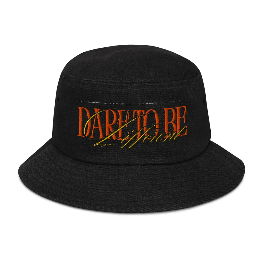 DARE TO BE Different Denim Bucket Hat product image (2)