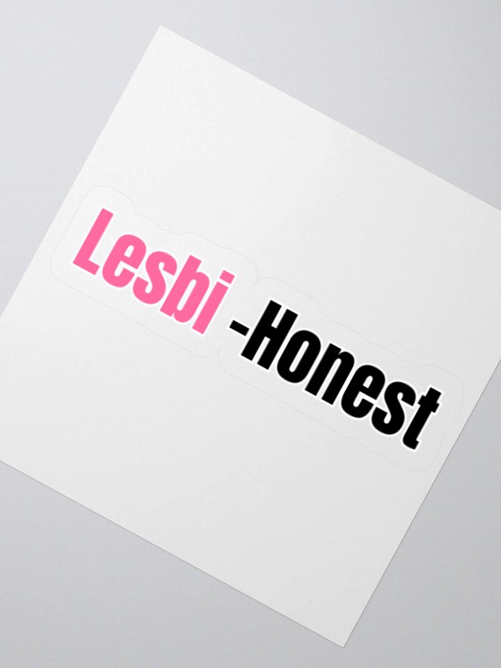 Lesbi-Honest Sticker product image (5)