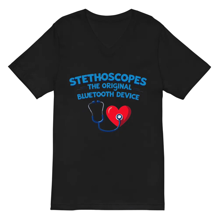 Original Bluetooth Stethoscope Heart Tee product image (3)