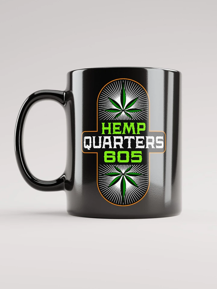 Hemp Quarters Black Mug product image (1)