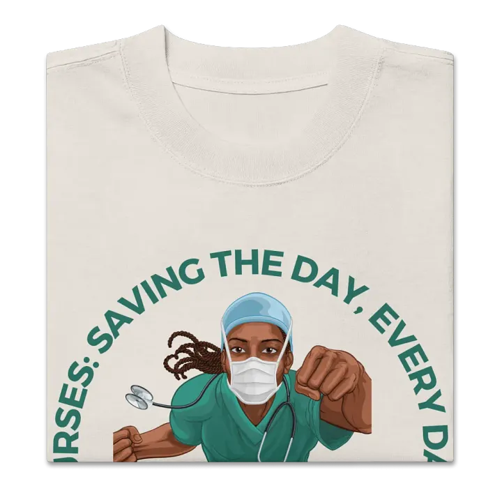 Superheroes in Scrubs Oversized Tee product image (16)