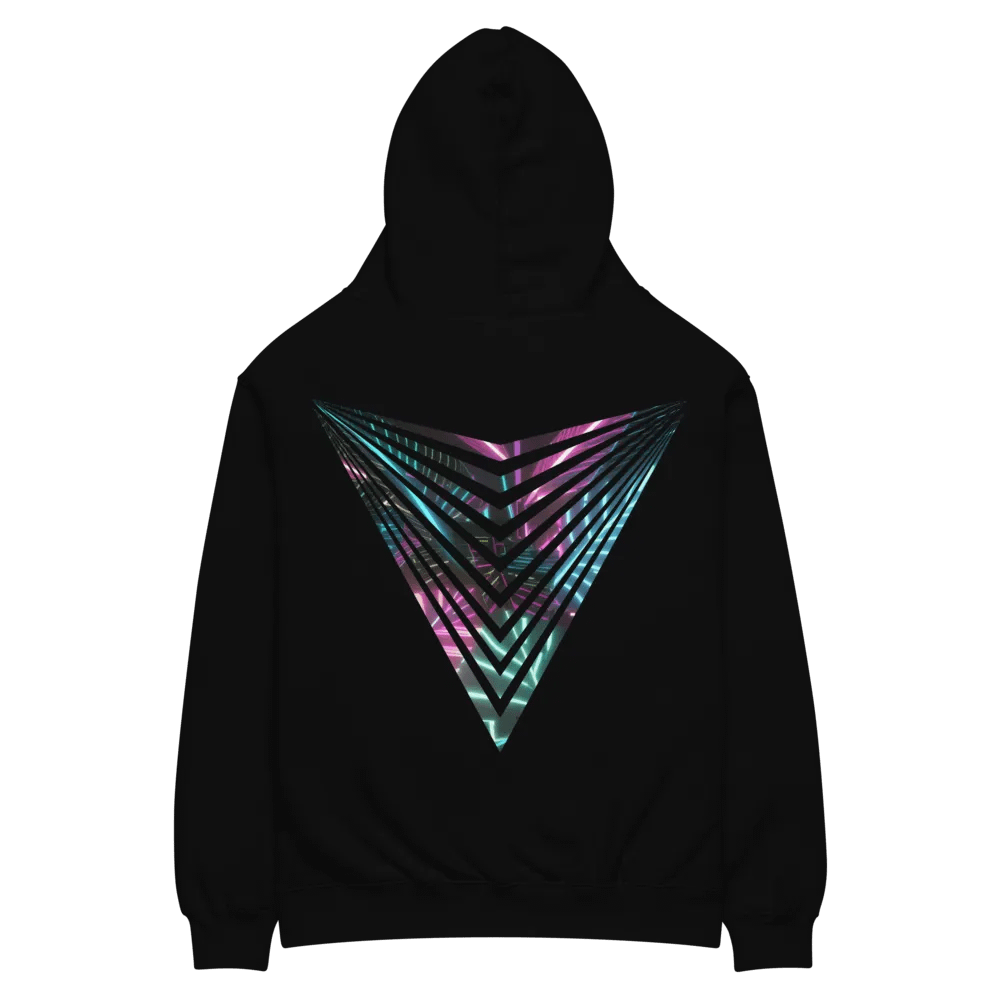 VACIO Neon Hawaiian Vortex Premium Relaxed Hoodie product image (8)