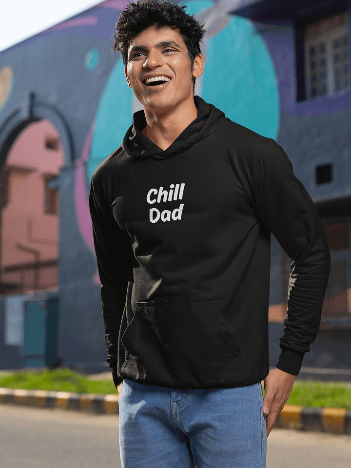 "Chill Dad" Upbeat Hoodie #2 product image (1)