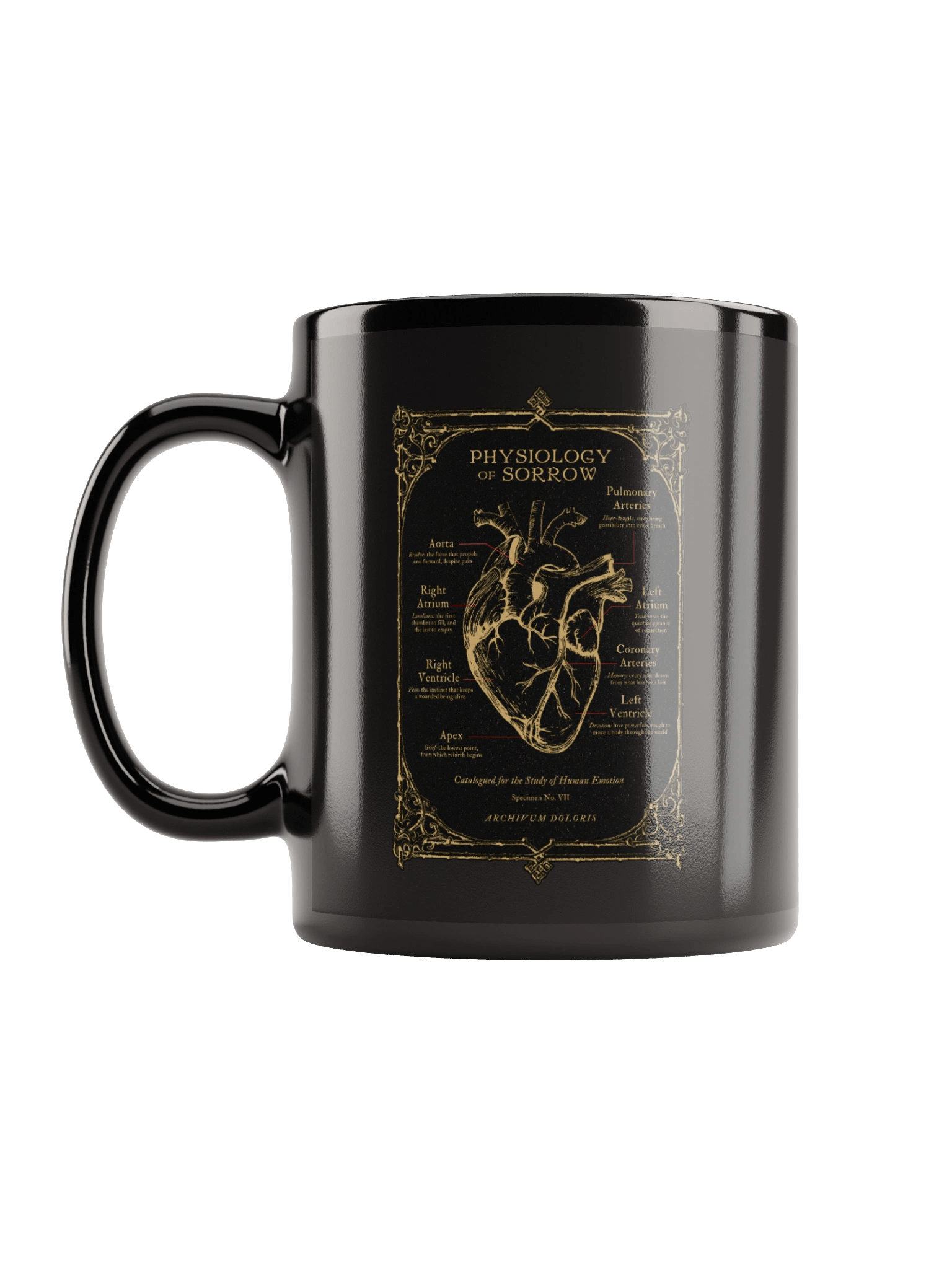Gothic Anatomy Series: Heart Specimen VII Mug product image (6)